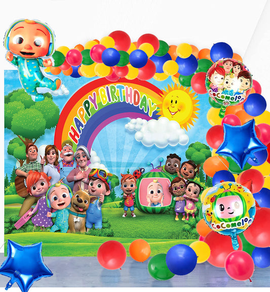 Cocomelon Theme Party Complete Set for Decoration