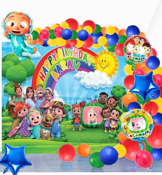 Cocomelon Theme Party Complete Set for Decoration