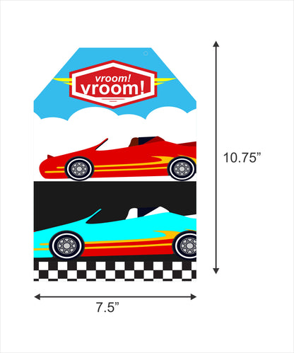 Cars Birthday Paper Door Banner for Wall Decoration
