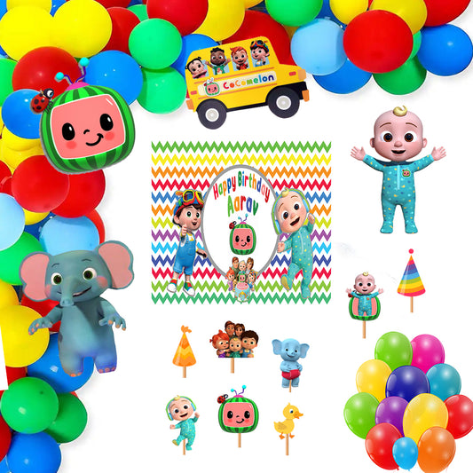 Cocomelon Theme Party Complete Set for Decoration