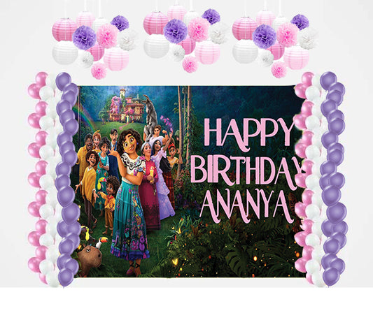 Encanto Theme Birthday Party Complete Decoration Kit