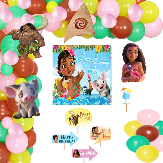 Moana Theme Party Complete Set for Decoration