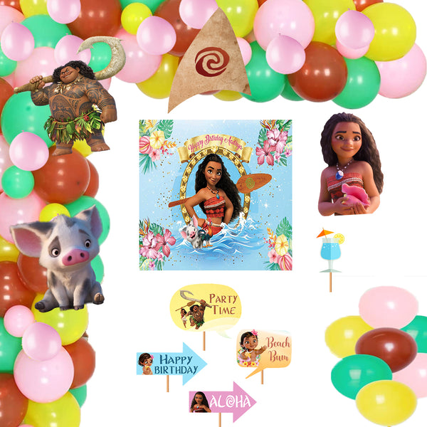 Moana Theme Party Complete Set for Decoration
