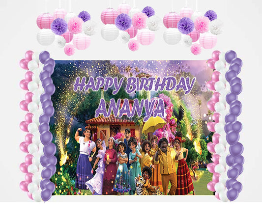 Encanto Theme Birthday Party Complete Decoration Kit