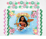 Moana Theme Birthday Party Complete Decoration Kit