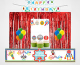 Robot Theme Birthday Party Decoration Kit