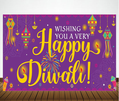 Diwali Party Decoration Backdrop