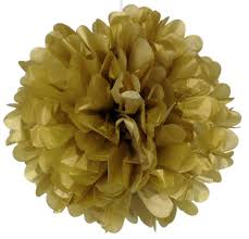 Gold And White Decoration Kit- Happy Birthday Banner, Fringe ,Pom Pom And Lanterns