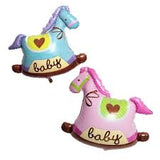 Horse Shape Baby Girl And Baby Boy Balloon Helium Quality Foil Balloon For Baby Welcome/Shower Party Supply Decorations