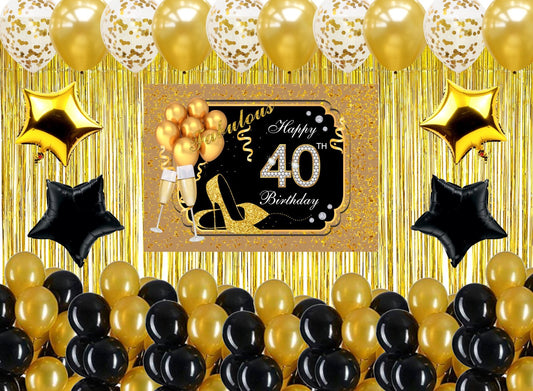 40th Birthday Party Complete Party Set