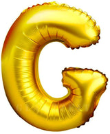 16Inch G Alphabet Letter Balloons Birthday Balloons Gold Foil Letter Balloons Birthday Party Decorations Kids