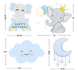 Elephant Theme Birthday Party Hangings