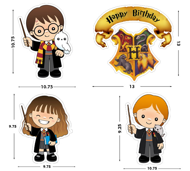 Harry Potter Theme Birthday Party Theme Hanging Set for Decoration
