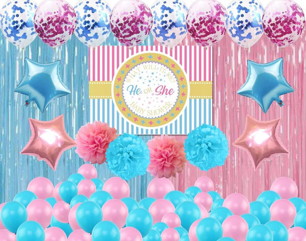 Baby Shower Party Complete Decoration Kit 