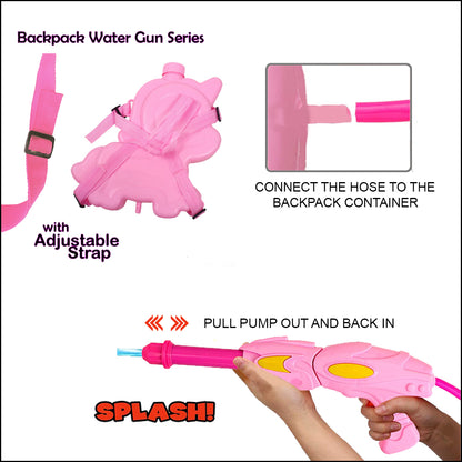 Holi Party Combo-  Unicorn Water Gun ,Water Balloons and Gulal