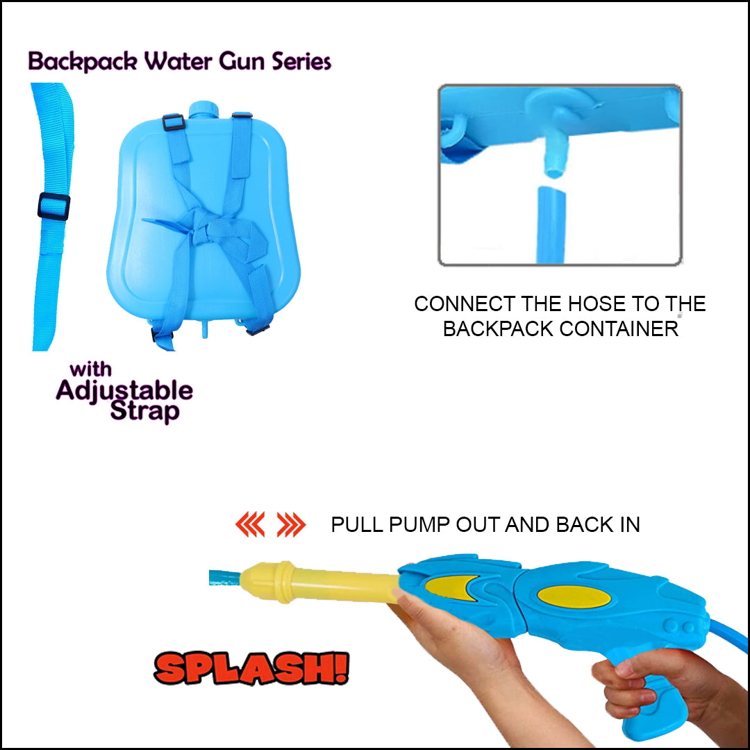 Holi Party Combo-  Frozen Water Gun ,Water Balloons and Gulal