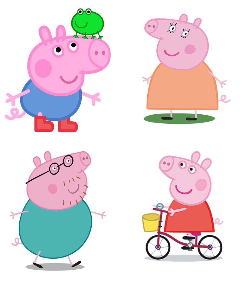 Peppa Pig Theme Birthday Party Hanging Set for Decoration