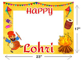 Lohri Selfie Photo Booth Picture Frame