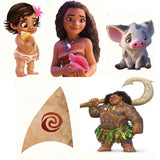 Moana Theme Birthday Party Cutouts