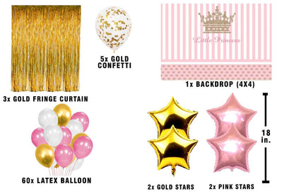 Princess Birthday Complete Party Set