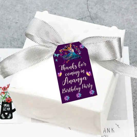 Encanto Theme Birthday Party Thank You Gift Tags