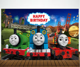 Thomas & Friends Theme Birthday Party Backdrop