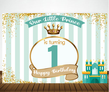 Prince Birthday Party Backdrop