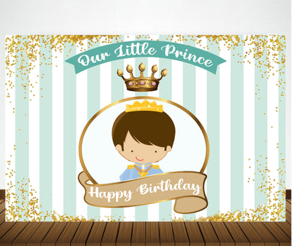 Prince Birthday Party Backdrop