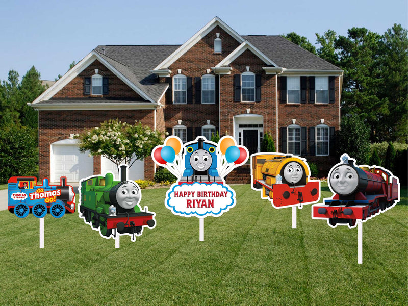 Thomas & Friends Theme Birthday Party Cutouts