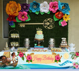 Moana Theme Birthday Long Banner for Decoration