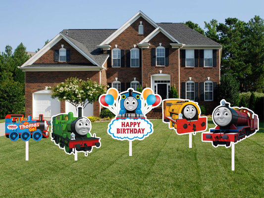 Thomas & Friends Theme Birthday Party Cutouts