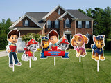 Paw Patrol Theme Birthday Party Cutouts