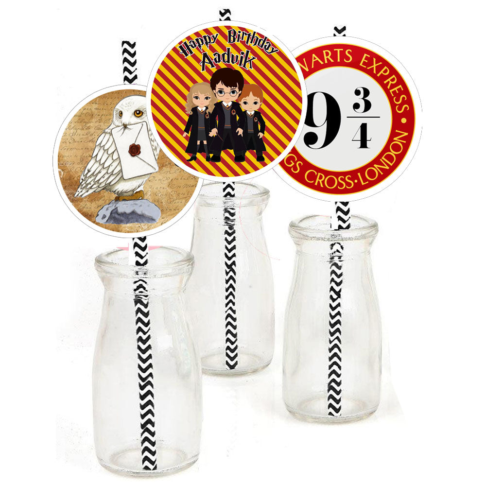 Buy Harry Potter Theme Birthday Party Decorative Straws | Party ...