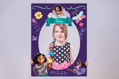 Encanto Theme Birthday Party Selfie Photo Booth Frame