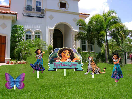 Encanto Theme Birthday Party Cutouts