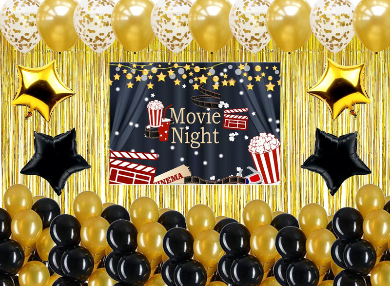 Movie Night Theme Decorations Complete Set