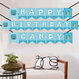 Dog Theme Birthday Party Banner for Decoration