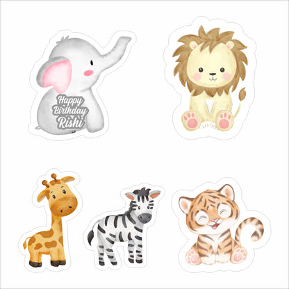 Jungle Theme Birthday Party Cutouts