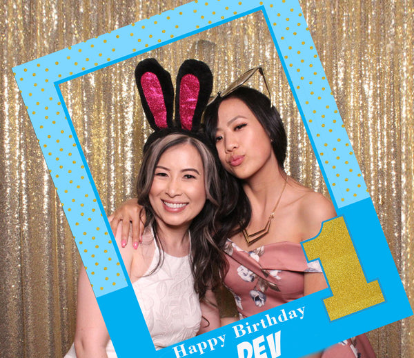 One Is Fun Birthday Party Selfie Photo Booth Frame