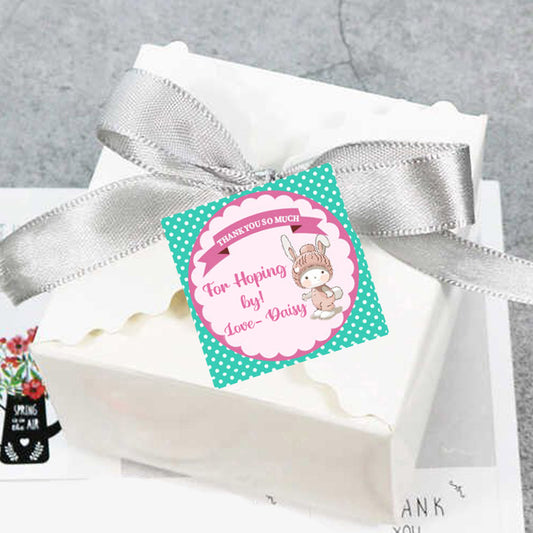 Some Bunny Is One Birthday Party Thank You Gift Tags