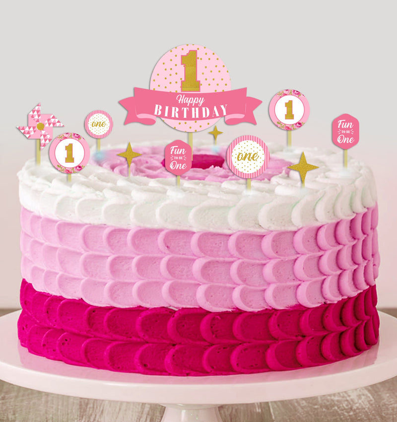 1st Birthday 08 – Rainbow Number 1 – Heidelberg Cakes