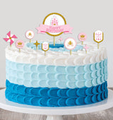 Princess Birthday Party Cake Topper /Cake Decoration Kit