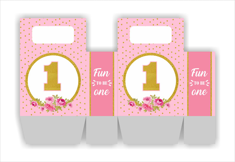 One Is Fun First Birthday Party Return Gift Bags