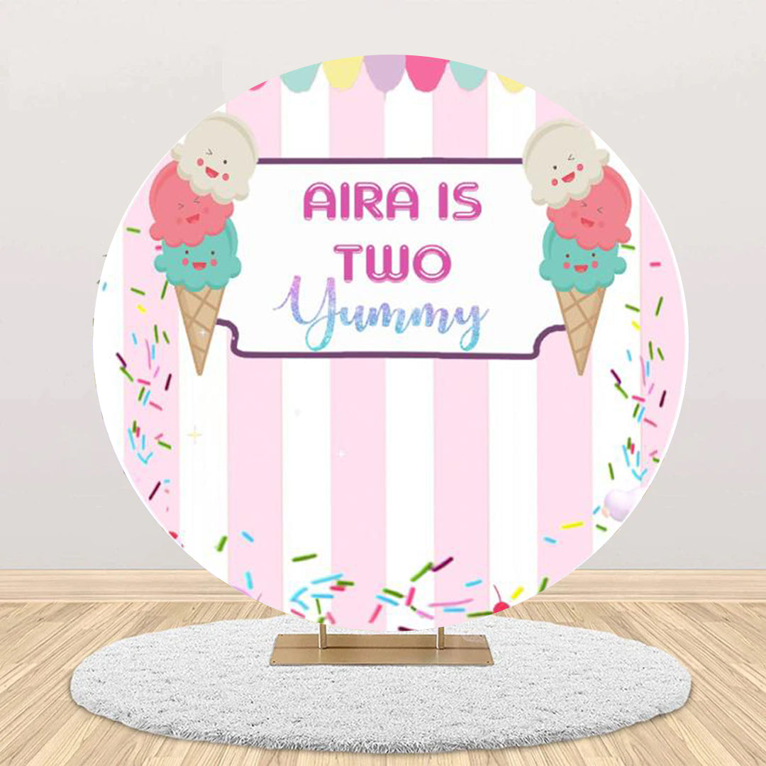 Candy Land Theme Birthday Party Backdrop
