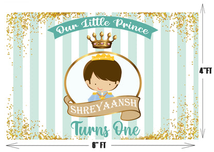 Personalize Prince Backdrop Banner