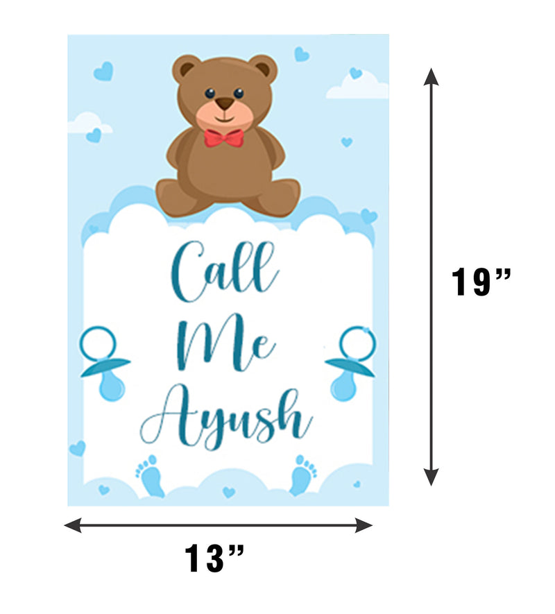 Naming Ceremony Poster Decoration Photo Prop
