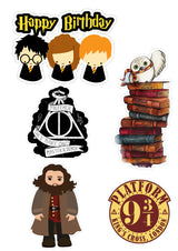 Harry Potter Theme Birthday Party Cutouts