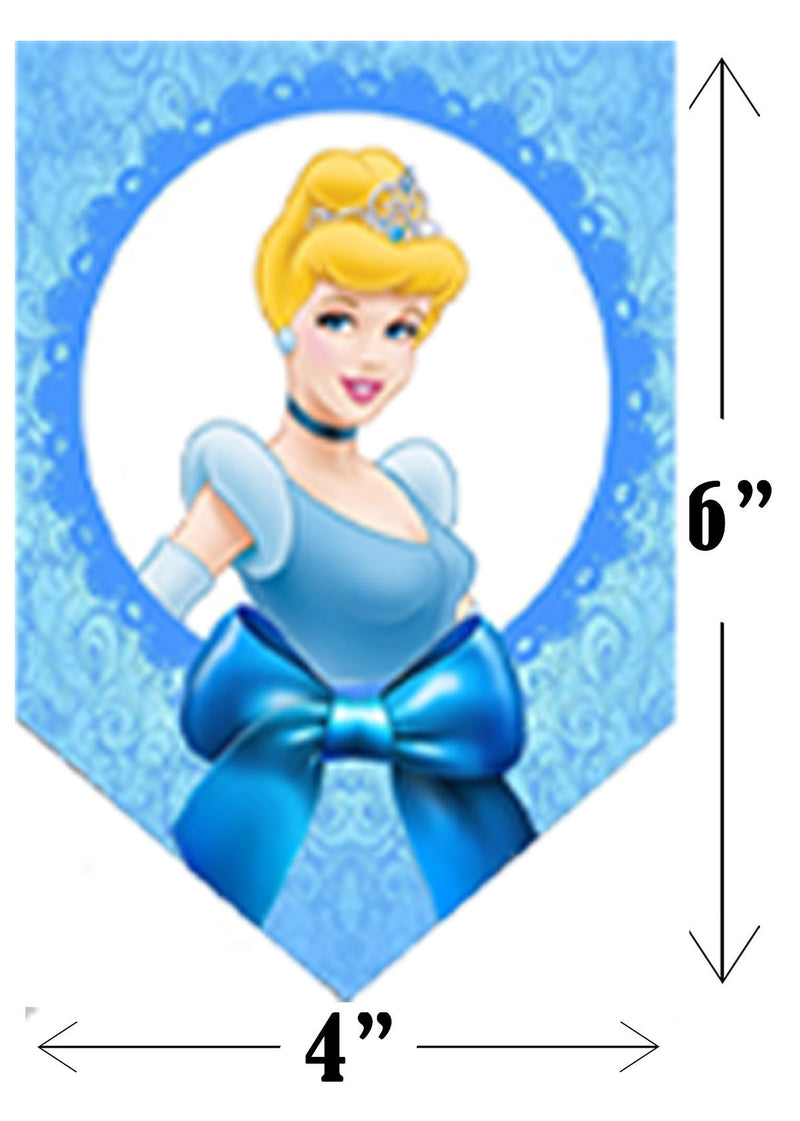 Cinderella Theme Birthday Party Banner for Decoration