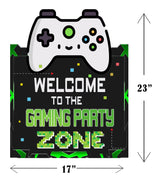 Gaming Theme Birthday Party Welcome Board