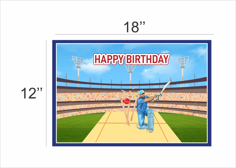 Cricket Theme Birthday Table Mats